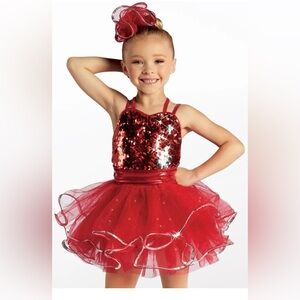 Weissman red dance costume